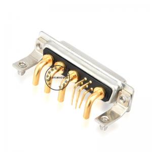 D-sub 9W4 мощност женски връзки прав ъгъл тип