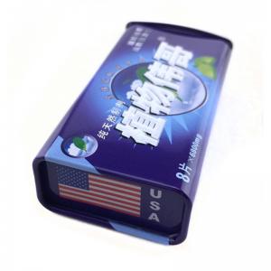 Фабрика на едро малки правоъгълни бонбони бонбони калай