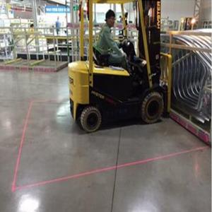 Светлинна лампа за безопасност на лазерната червена зона