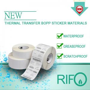 Частен етикет за самозалепване с баркод с термотрансферно покритие