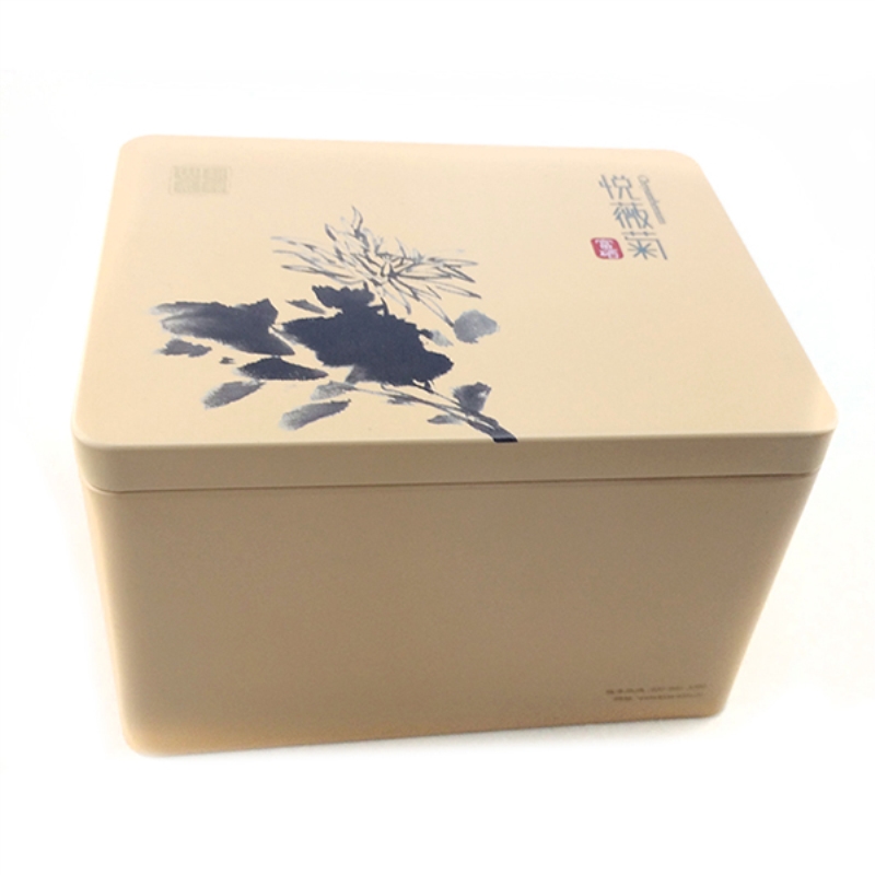 2018 нов дизайн rectangualr херметически чай кутия кутия