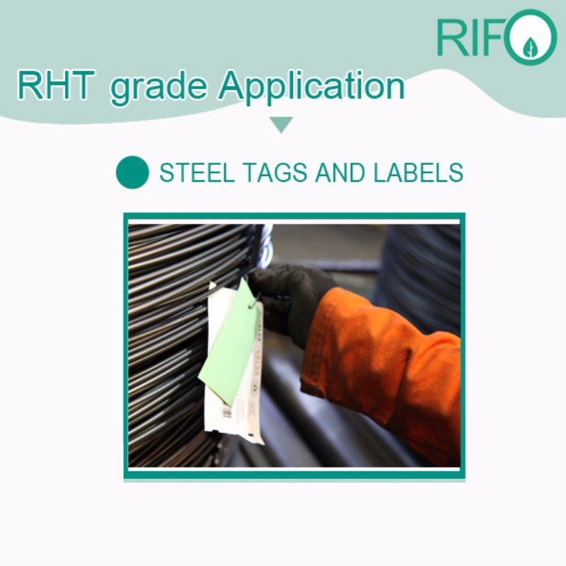 Екологично чисти етикети за защита на висока температура от Rifo Етикети Етикети Суровини
