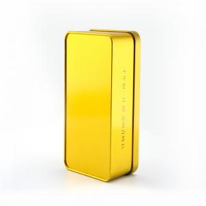 Правоъгълна метална кутия с метално покритие