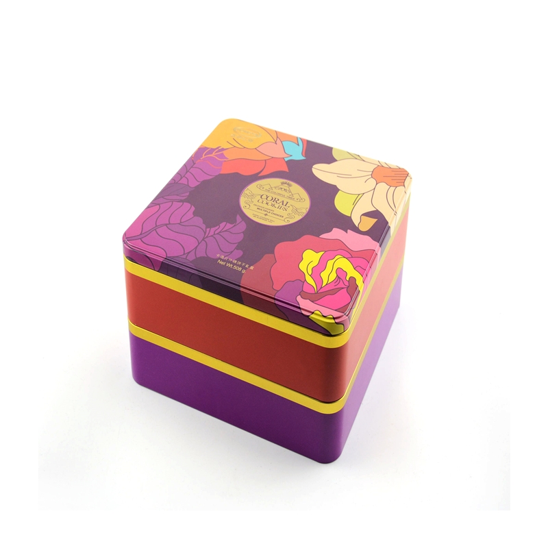 Горещи продажби квадратни кутия кутия за mooncake, бисквитка опаковка