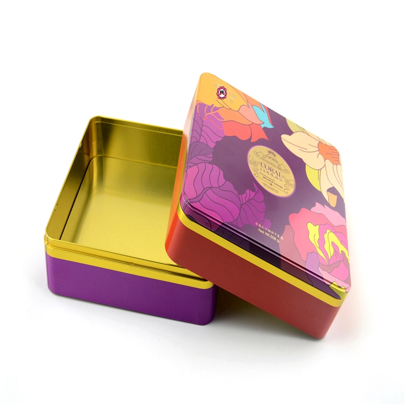 Горещи продажби квадратни кутия кутия за mooncake, бисквитка опаковка