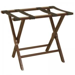 дървен багажник с рафт