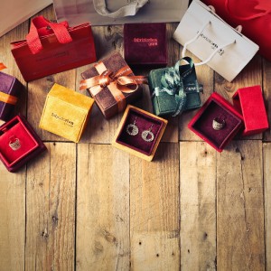 кутия за подаръци за луксозни хартиени бижута