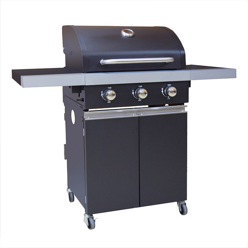 На едро външни студено валцувани стомана bbq газ грил