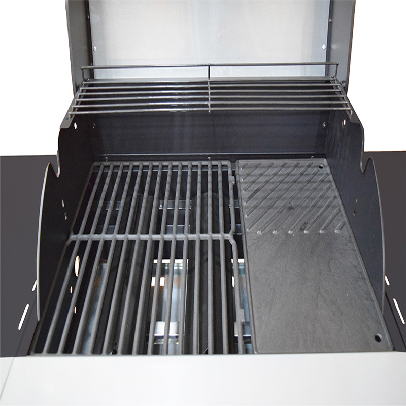 На едро външни студено валцувани стомана bbq газ грил