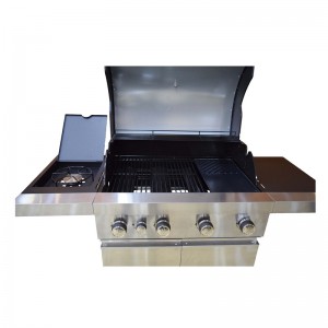 Висококачествен открит барбекю с пещ