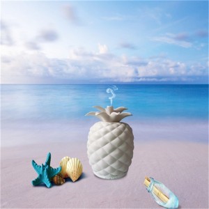 2018 нови изобретения уникален ананас форма керамичен дифузор аромат