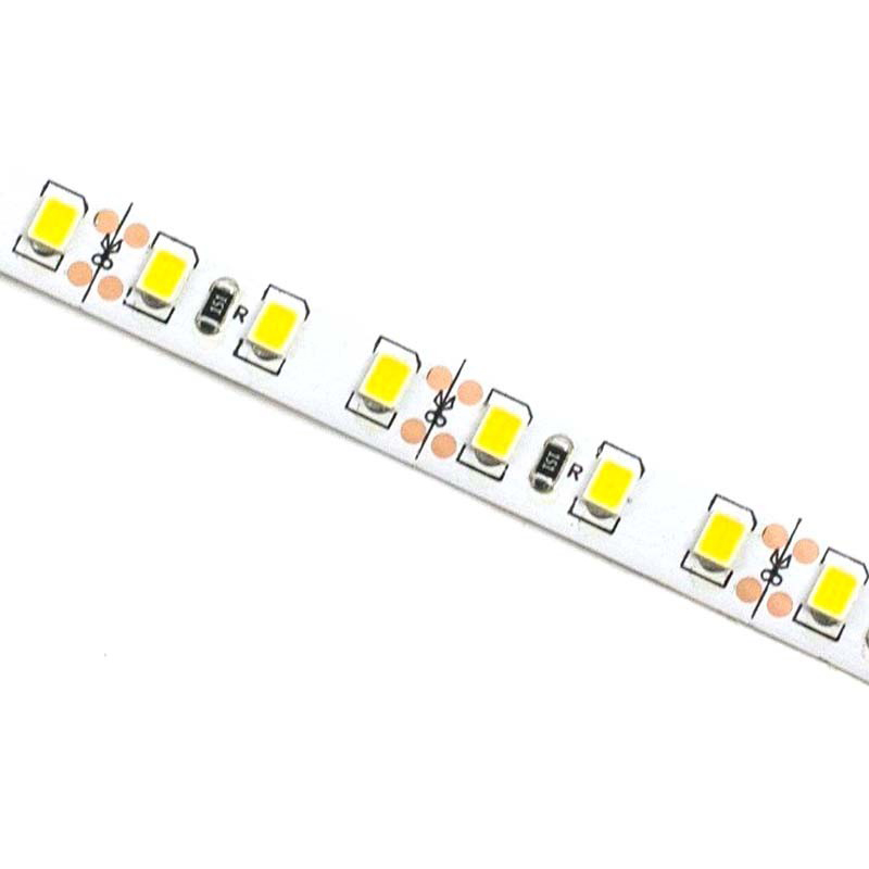 Висококачествен DC12V не водоустойчив IP20 Smd 2835 120LED / M 1200lumen Вътрешен LED ленти светлини