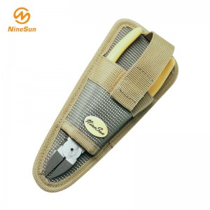 Зелен плоскодържач и джоб за инструменти