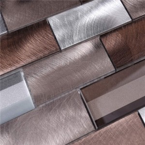 Добро качество кафяв 3d подови плочки цена за декор за стена