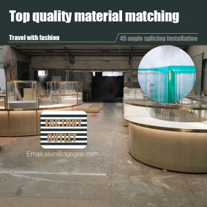 Персонализирайте дисплея за бижута и витрина за бижутериен магазин