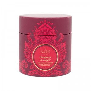 гореща продажба на шоколадови бонбони кръгла твърда кутия за подаръци