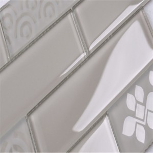 Лед пропукани счупени арабески вълнообразни стъклени плочки цени