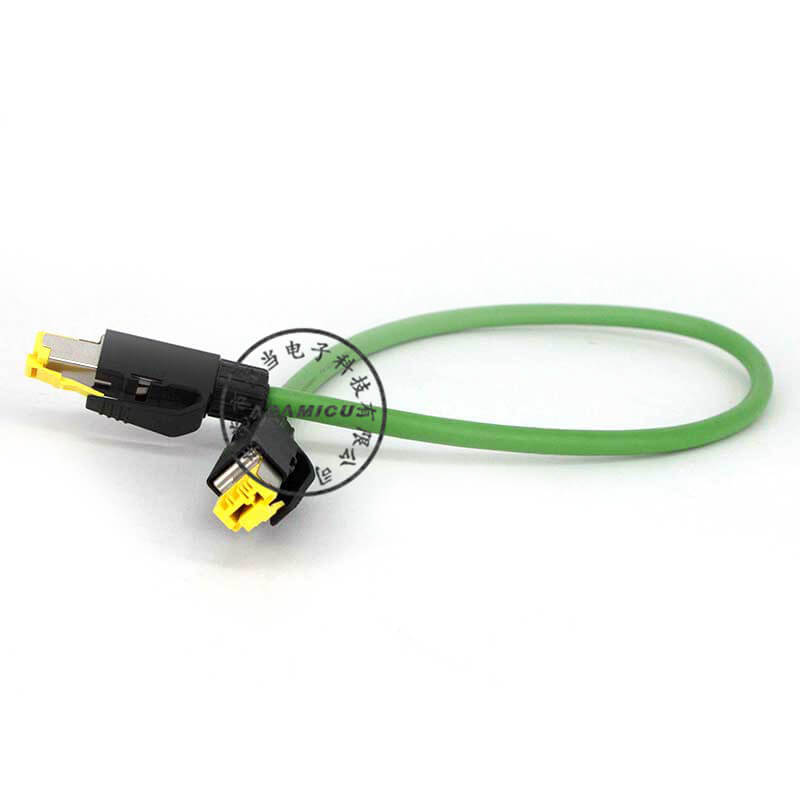 Мрежов кабел доставя Harting RJ45 конектор Ethernet мрежов кабел