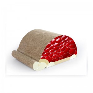 2018 Amazon Hot Sale Гофриран картон легло за котка / играчка за котки / скреч котка