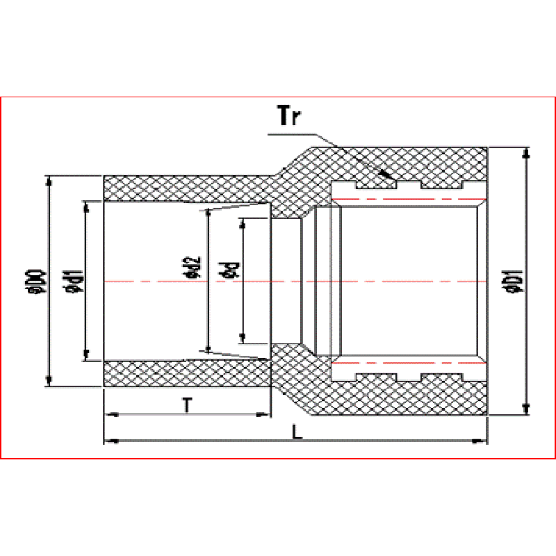 UPVC COPPER РЕКУРИРАНЕ НА СТРАНА