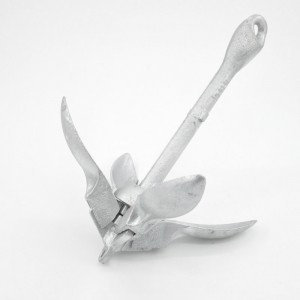 Котва с горещо поцинковано стоманено сгъване