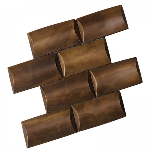 Винтидж медни мозаечни плочки за декор за лоби HSW18126