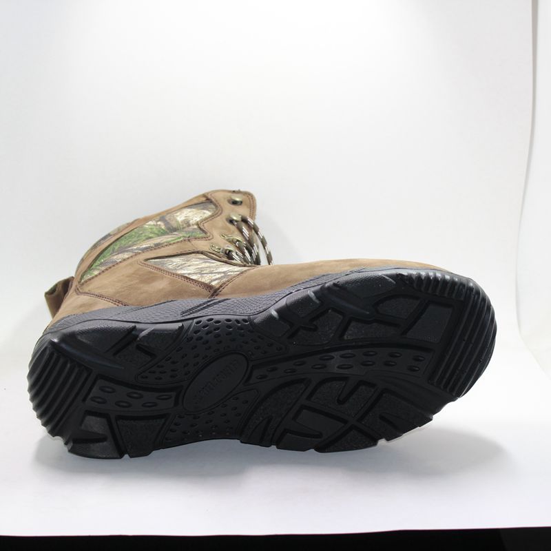 Кожен горна част от Nubuck с обувки Camo Hunter