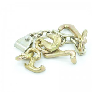 G70 кована R кука със заварена връзка златисто