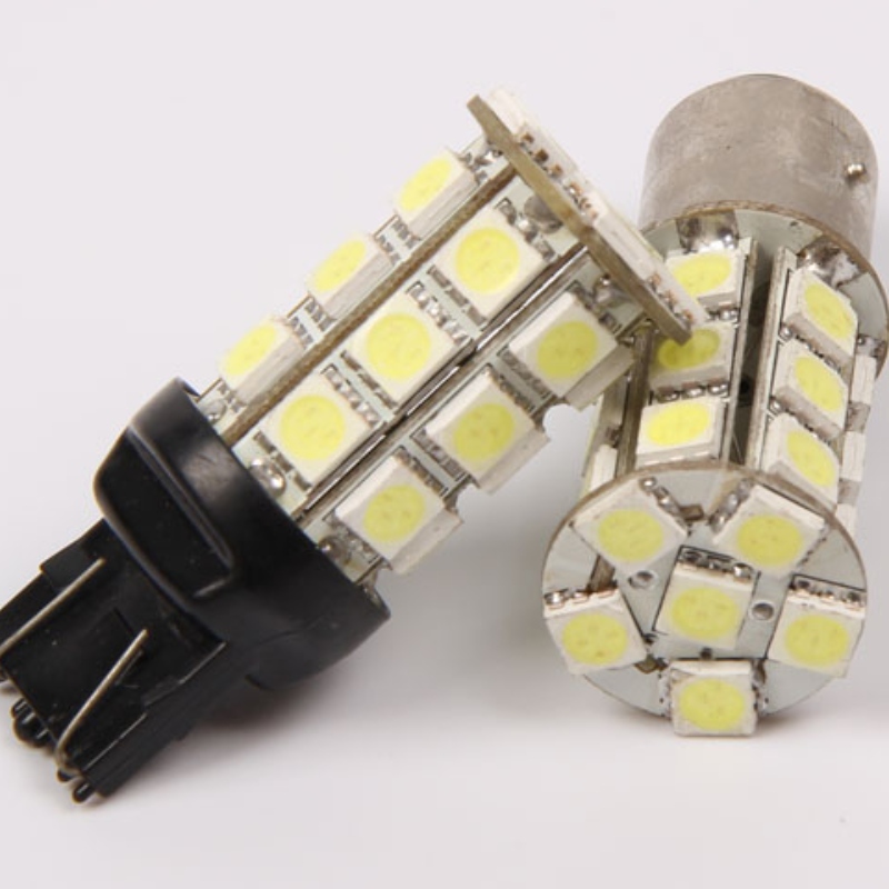 27smd 5050 автоматично доведена спирачна светлина 1157 7443