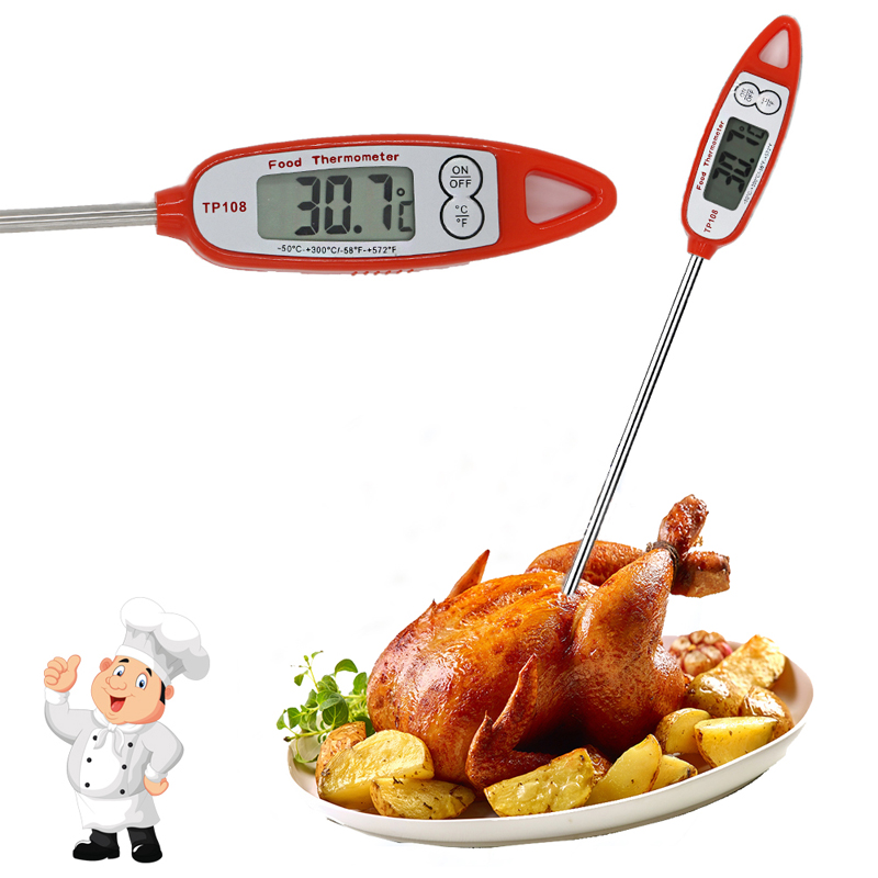 Професионален цифров воден термометър за измерване на температурата на храната