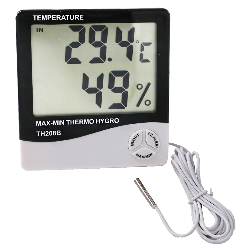 Измервател за влажност на инструмента, поставен върху мокро измерване на автомобилен десктоп