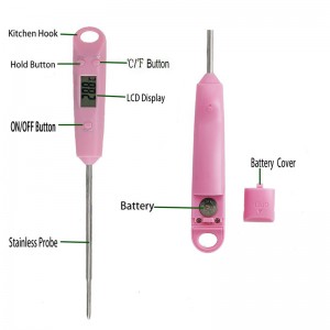 Самостоятелен термометър за храна с висока прецизност на температурата за кухня