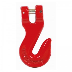 G80 Clevis Graw Hook боядисана в червено