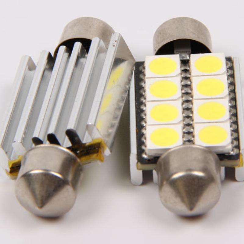 5050 8smd canbus без грешки 42 мм авто кола 12V led фестон светлина доведе вътрешна светлина доведе светлина за четене