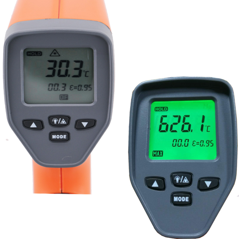 Индустриален висококачествен контакт с цифров инфрачервен медицински термометър