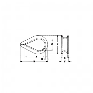 Американски тип Стандарт G-411 Лек жилетен въжени напръстник