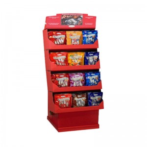 Висококачествен персонализиран етаж хартия картон Sidekick дисплей потребителски дизайн картон