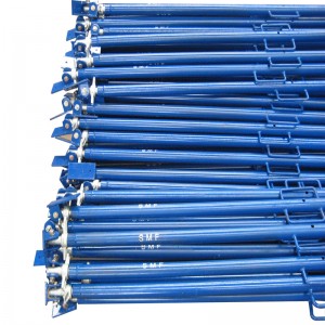 Скелета за стена Push Pull Prop боядисани в синьо