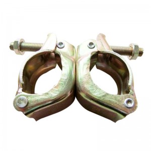 Скелета с щампа JIS тип Въртящ се съединител Жълт цинк