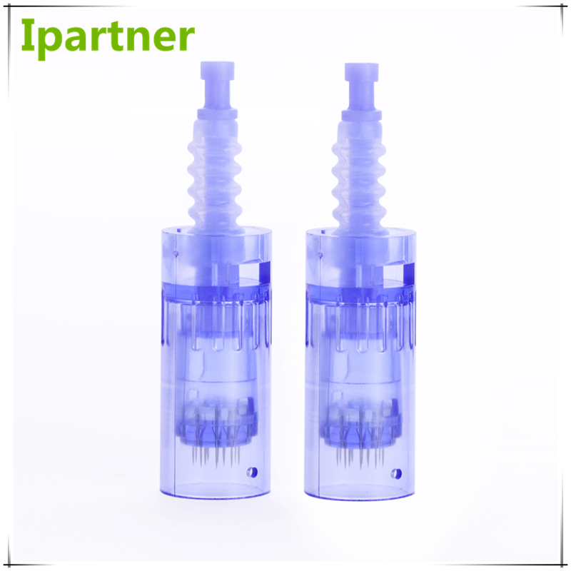 Ipartner 10бр комплект сменяеми 12-пинови касети за игли за Derma Pen Stamp EO стерилизиран