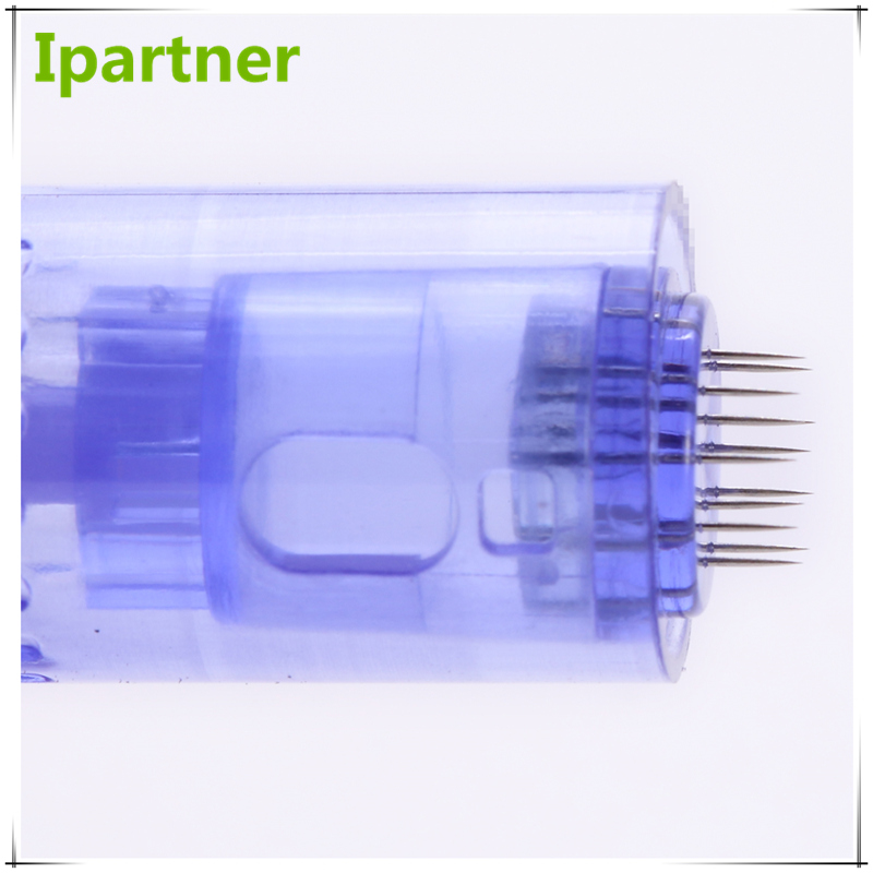 Ipartner 10бр комплект сменяеми 12-пинови касети за игли за Derma Pen Stamp EO стерилизиран
