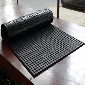 Антибактериални оребрени гумени дренажни настилки от каучукови отвори за баня и тоалетна