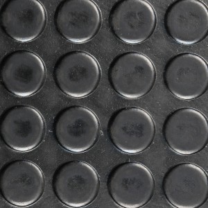 Огнеустойчив кръгъл точков ролка от гумен лист за болница