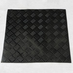 Огнеустойчив кръгъл точков ролка от гумен лист за болница