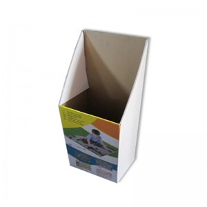 Картонена подова стелажна полипропиленова сгъваема стойка за дисплей