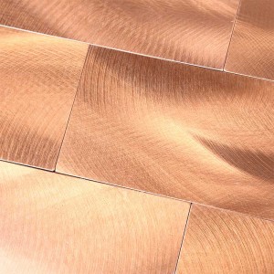 Метрови алуминиеви мозаечни стикери и стикери за плочки за кухнята Backsplash