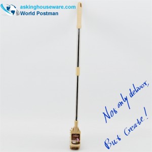 AK91001 Тоалетна четка Akbrand еластична тръба от неръждаема стомана квадратна четка