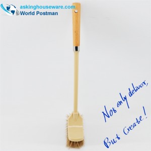 Дръжка за тоалетна четка Akbrand с пръстен от неръждаема стомана