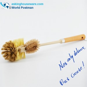 Akbrand тоалетна чиния за четка за плаж с многофункционална малка четка за почистване