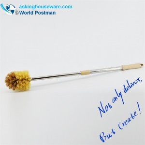 Четка за тоалетна чиния Akbrand еластична тръба от неръждаема стомана